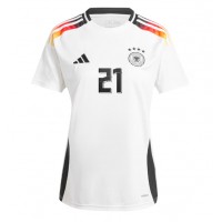Nemecko Ilkay Gundogan #21 Domáci futbalový dres ME 2024 Krátky Rukáv